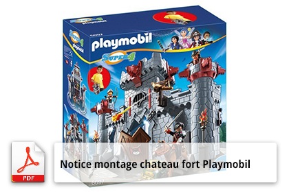 notice montage chateau fort-