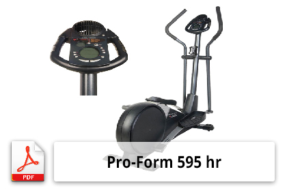 vélo Pro-Form 595 hr