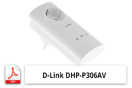 manuel D-Link DHP P306Av