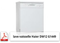 Lave-vaisselle Haier DW12-G1449