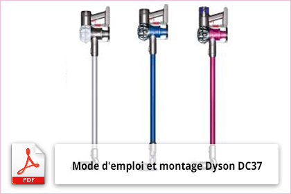 Dyson DC37 mode d’emploi gratuit