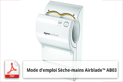 guide installation airblade AB03