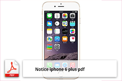 Notice iphone 6 plus pdf