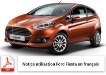 notice utilisation Ford Fiesta 2017