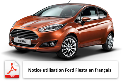 notice utilisation Ford Fiesta 2017