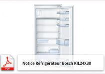 notice refrigerateur bosch kil24x30