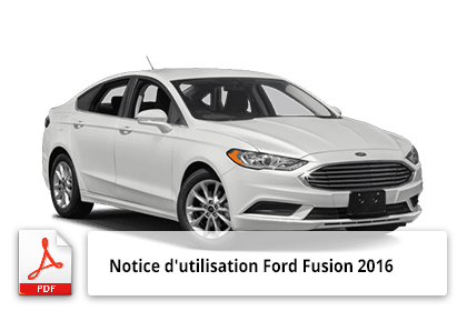 notice ford fusion 2016