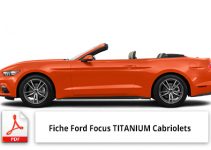 fiche technique ford focus TITANIUM Cabriolets