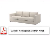 Guide de montage canapé IKEA VIMLE en U