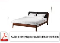 Guide de montage gratuit lit Ikea STOCKHOLM