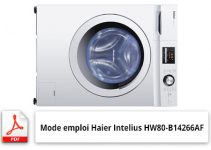 Mode emploi Haier Intelius HW80-B14266AF