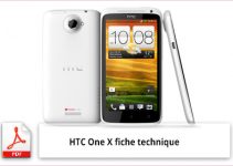 HTC One X fiche technique