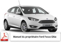 manuel ford focus ghia