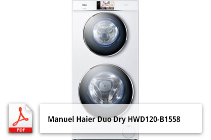Haier Duo Dry HWD120-B1558