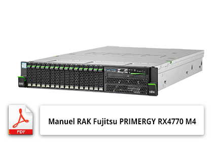 Manuel RAK Fujitsu PRIMERGY RX4770 M4