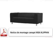 Notice de montage IKEA KLIPPAN