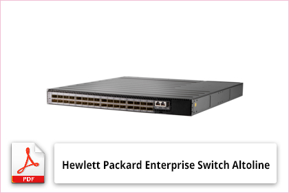 Hewlett Packard Enterprise Switch Altoline