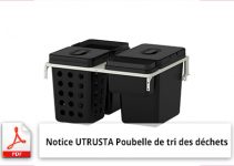 Notice d'utilisation UTRUSTA Poubelle de tri des déchets - IKEA