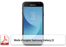 Télécharger le mode d'emploi Samsung Galaxy J3