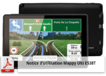 Notice d'utilisation Mappy Ulti E538T