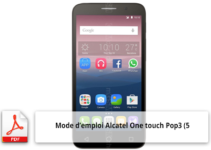 télécharger le mode d'emploi Alcatel One touch Pop 3 (5)
