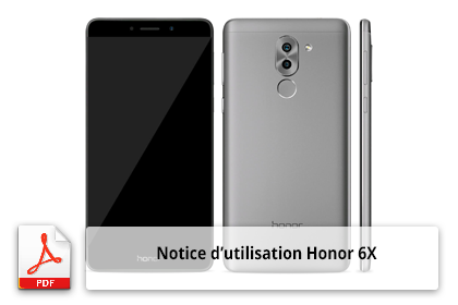 Notice d'utilisation du smartphone Huawei Honor 6X