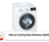 Notice d'utilisation de la machine à laver Siemens iq500