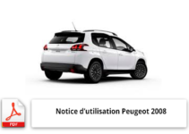 Notice d'utilisation de la voiture Peugeot 2008