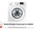 Mode d'emploi de la machine à laver Samsung Eco Bubble 7kg