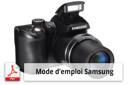 Mode d'emploi de l'appareil photo numérique Samsung WB100