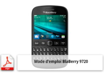 Télécharger le mode d’emploi BlackBerry 9720