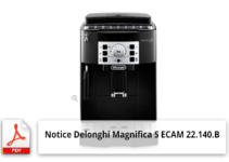 Notice machine à café Delonghi Magnifica S ECAM 22.140.B