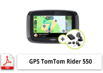 GPS TomTom Rider 550 Mode d'emploi