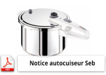 Notice autocuiseur Seb Sensor