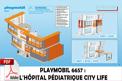 Playmobil hôpital pédiatrique