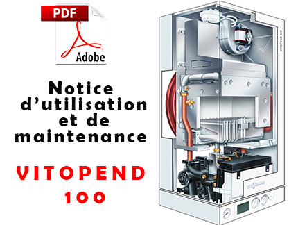 Notice d'utilisation et de maintenance Vitopend 100