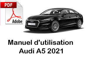 Manuel d'utilisation Audi A5 2021