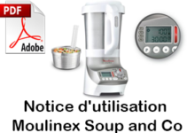 Notice d'utilisation Moulinex Soup and Co