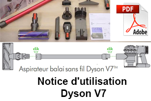 Notice Dyson V7