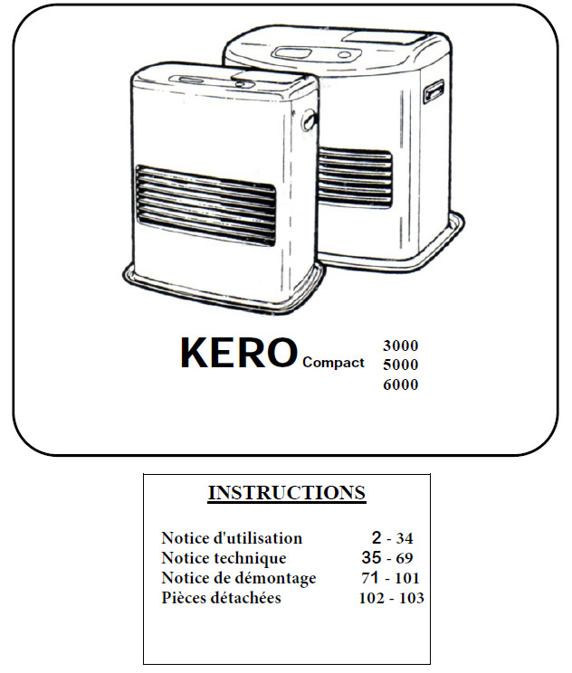 Notice Kero Compact 3000