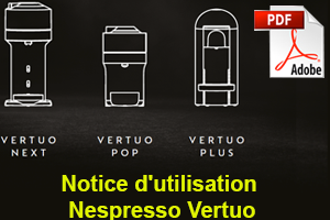 Notice Nespresso Vertuo